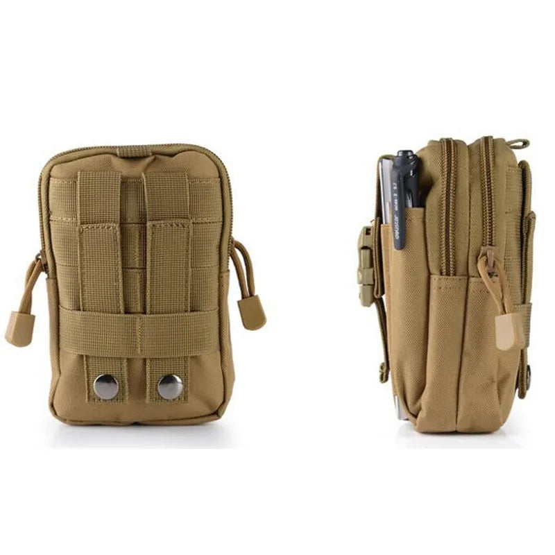 Waterproof Men Casual Waist Pack Army Military Small Bags