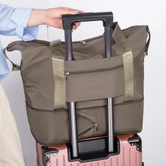 Weekend Bag Carry on Luggage Gym Bag Portable Dry Wet Separation Bags