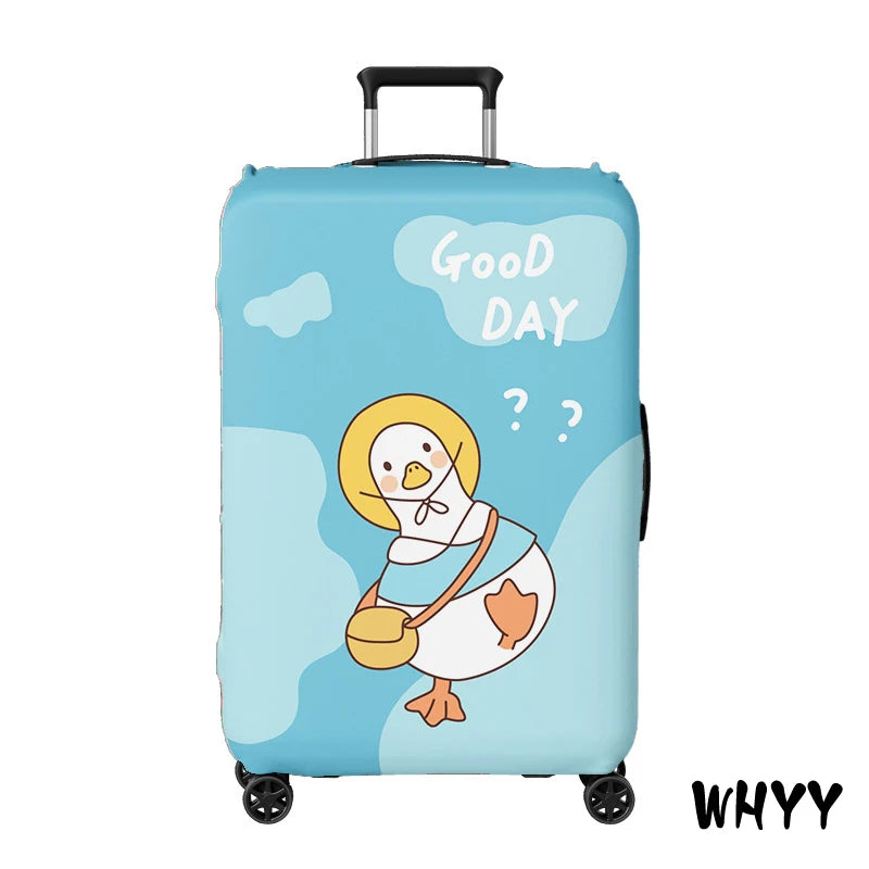 Removeable Elastic Dust Cover Anti-scratch Luggage Cover Travel Accessories