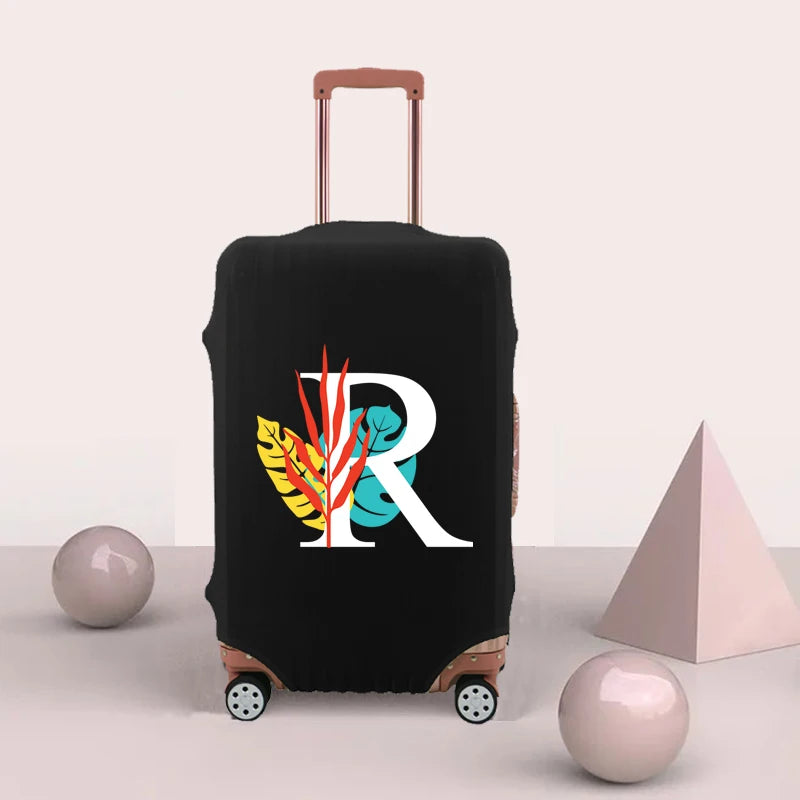 Letter Print Thicker Luggage Cover for 18-32 Inch Luggage