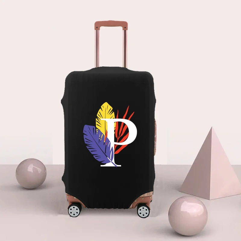 Letter Print Thicker Luggage Cover for 18-32 Inch Luggage