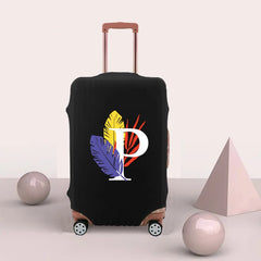 Letter Print Thicker Luggage Cover for 18-32 Inch Luggage
