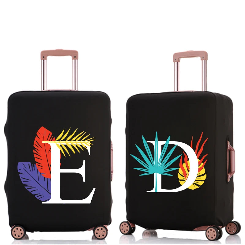 Letter Print Thicker Luggage Cover for 18-32 Inch Luggage