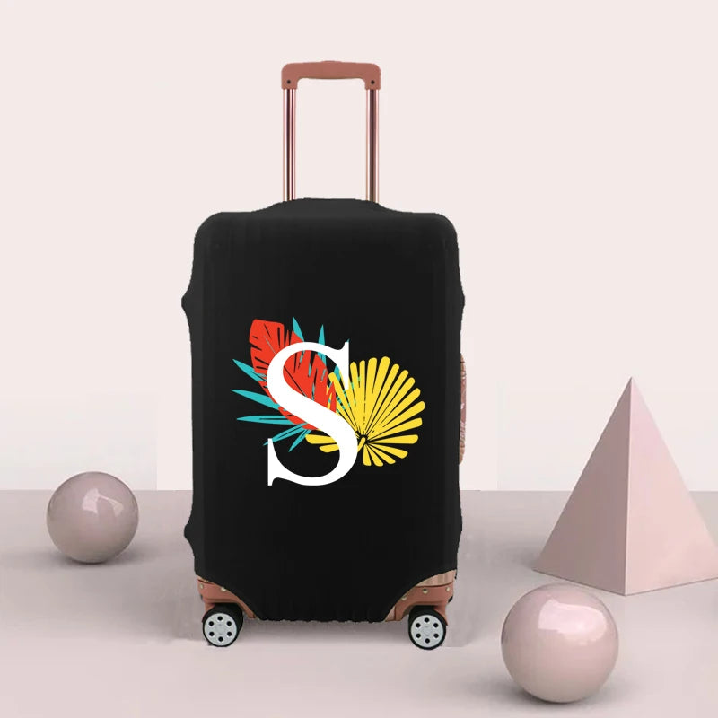 Letter Print Thicker Luggage Cover for 18-32 Inch Luggage