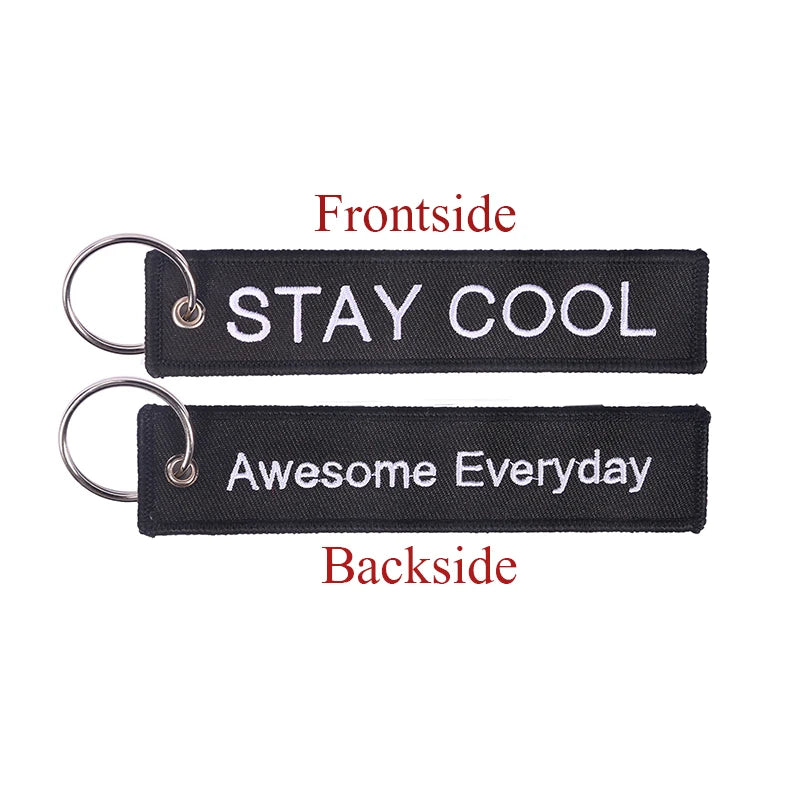 Embroidered Luggage Tag for Flight Crew Pilot Aviation Lover