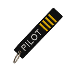 Embroidered Luggage Tag for Flight Crew Pilot Aviation Lover
