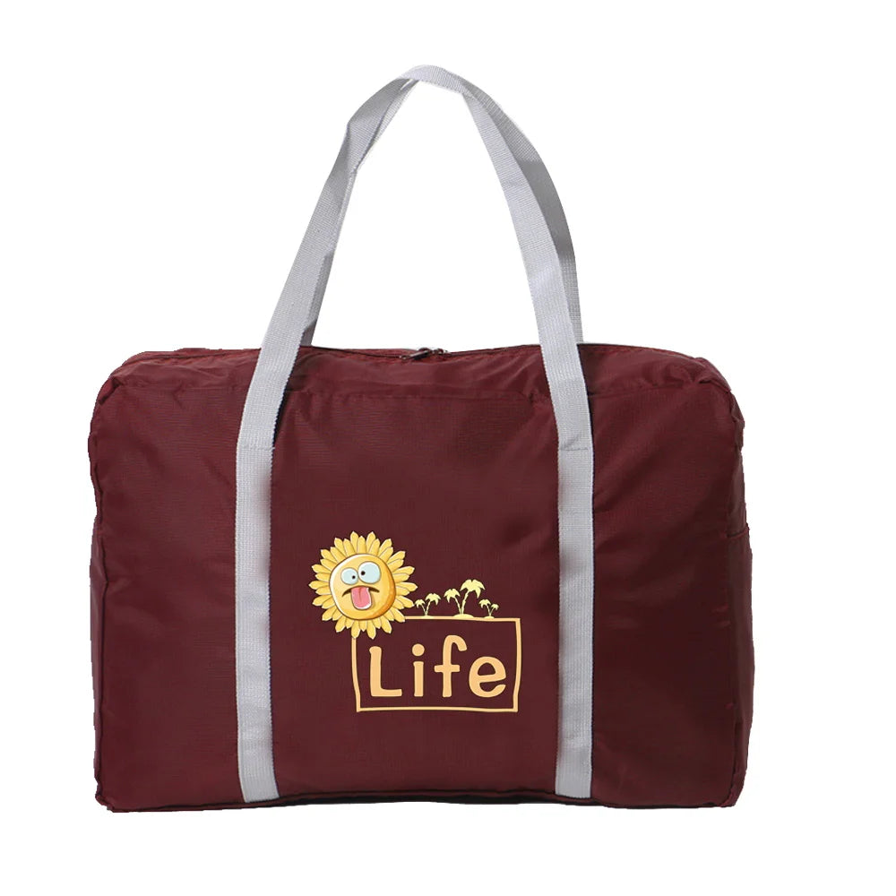Large Capacity Duffle Bag Waterproof Travel Tote