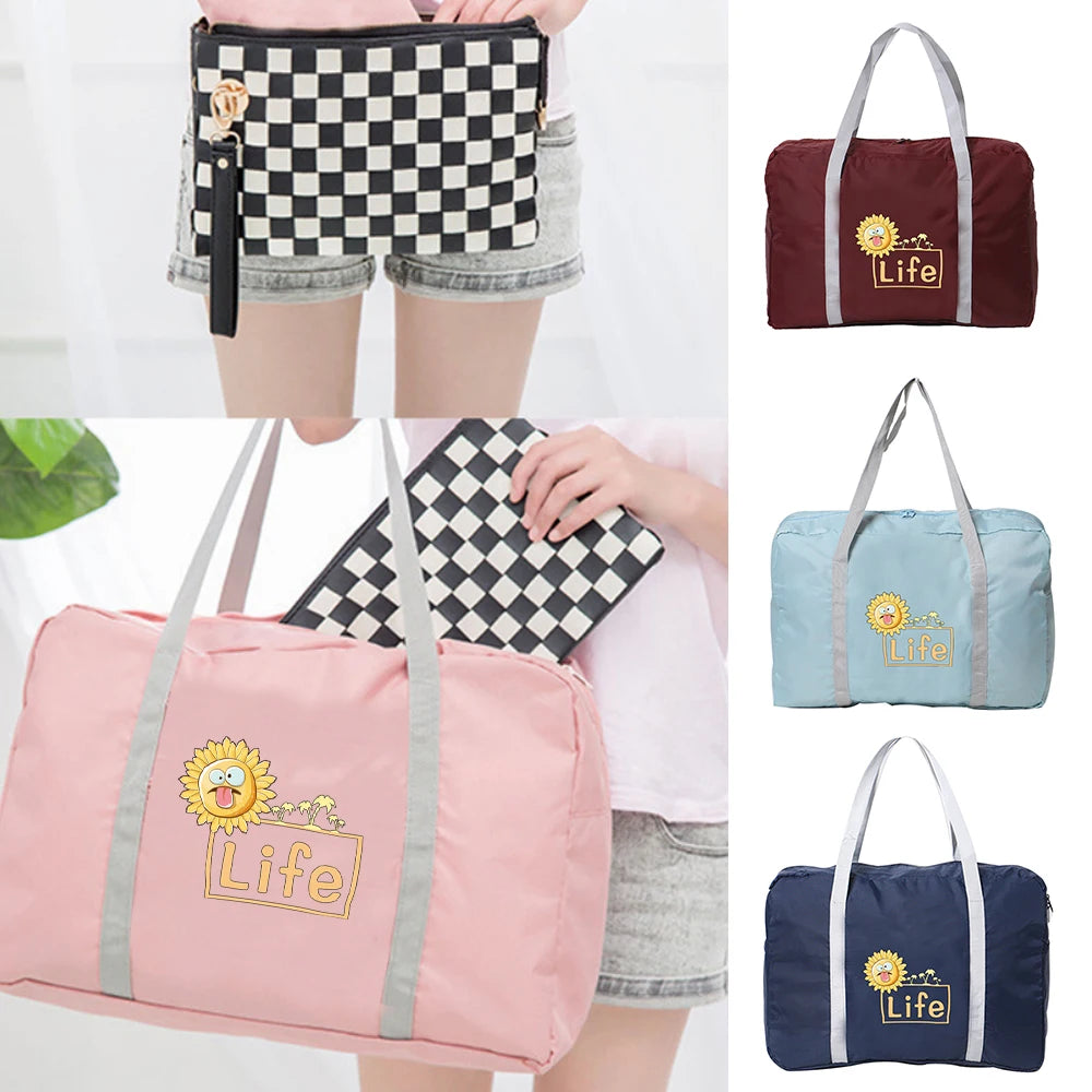 Large Capacity Duffle Bag Waterproof Travel Tote