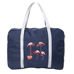 Large Flamingo Print Duffle Bag for Men and Women