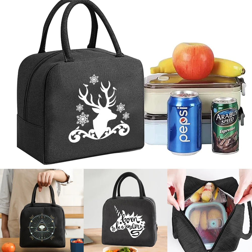 Portable Thermal Lunch Bag Cooler for Women and Kids