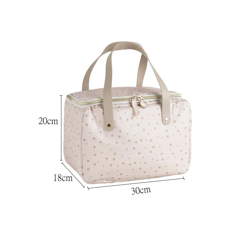 Insulated Cooler Bag for Women Kid Lunch Box Picnic Travel Food Storage