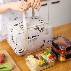 Insulated Cooler Bag for Women Kid Lunch Box Picnic Travel Food Storage