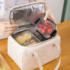 Insulated Cooler Bag for Women Kid Lunch Box Picnic Travel Food Storage