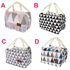 Insulated Lunch Bag Cold Picnic Carry Case Thermal Bento Box