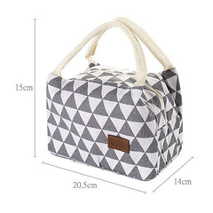 Insulated Lunch Bag Cold Picnic Carry Case Thermal Bento Box