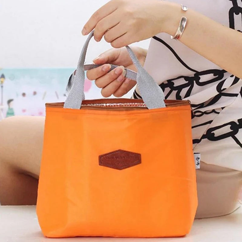 Lunch Bag Thermal Insulation Waterproof Portable Picnic Insulated Food Storage