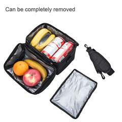 Reusable Insulated Lunch Bag 8L Cooler Warm Keeping Leakproof Waterproof
