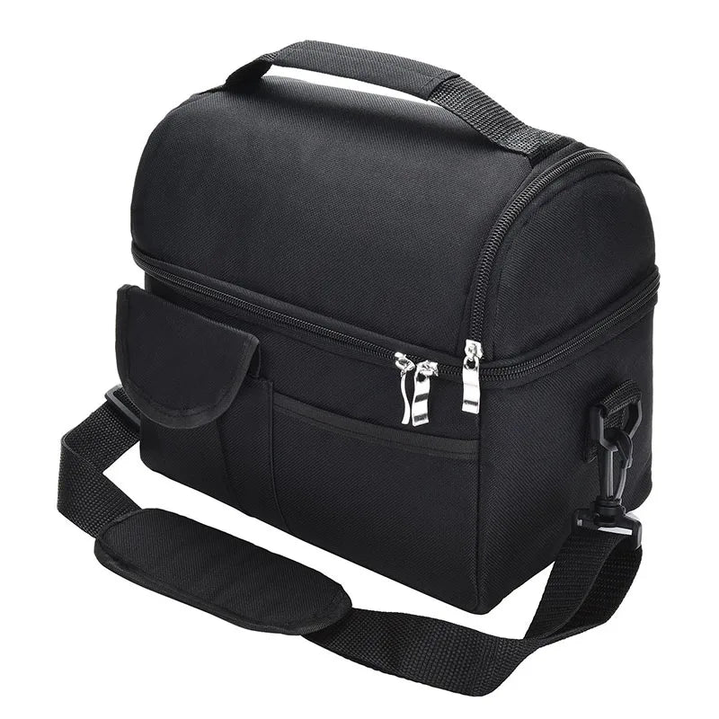 Reusable Insulated Lunch Bag 8L Cooler Warm Keeping Leakproof Waterproof