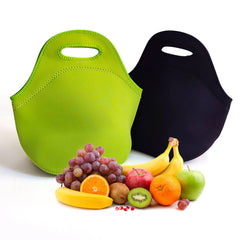 Large Capacity Thermal Lunch Bag for Students Adults Black/Red/Purple