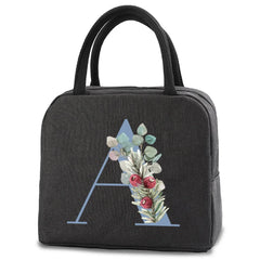 Women's Thermal Lunch Bag Portable Insulated Handbag Waterproof Tote Pouch