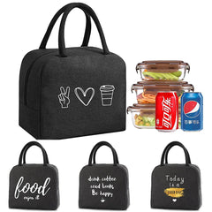 Lunch Carry Bag Insulated Thermal Portable Bags for Women Children
