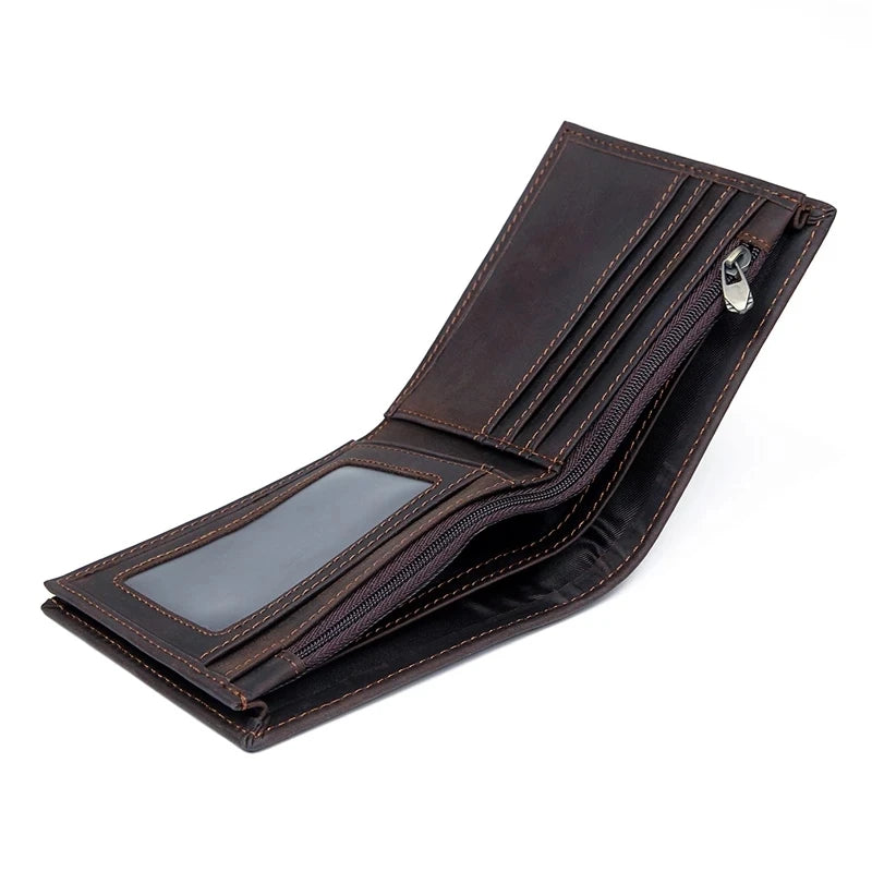 Classic Full Grain Leather Wallet for Men
