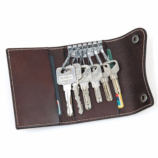 Veg Leather Mini Key Bag Car Key Case Key Chain 8130