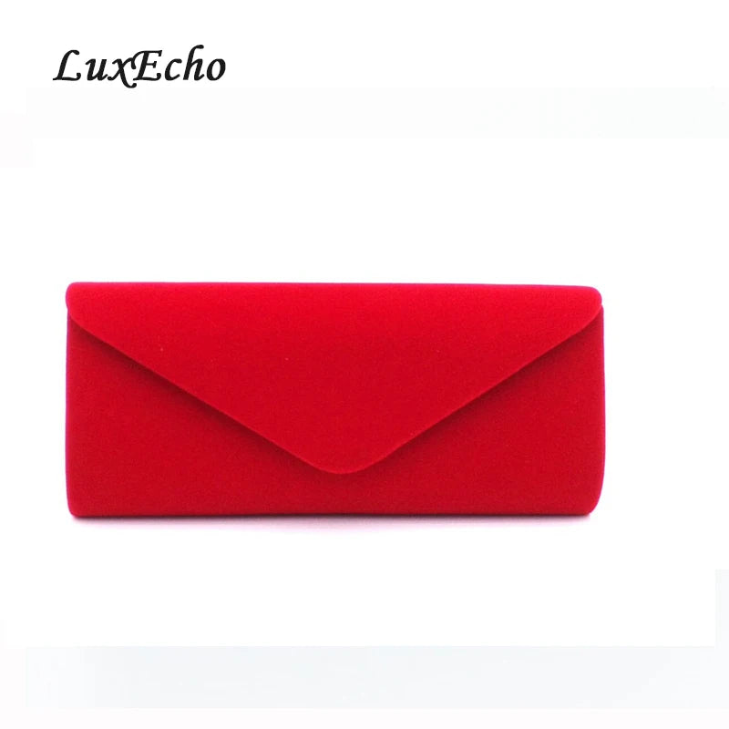 LuxEcho Arrival High Suede Lady Dinner Bag