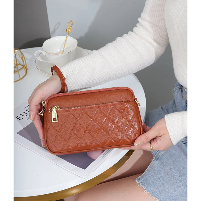 Geometric Style Small Bag For Female Mobile Phone Bags