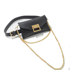 Snake Pattern Mini Shoulder Bag for Women Small Wallet Phone Waist Bag