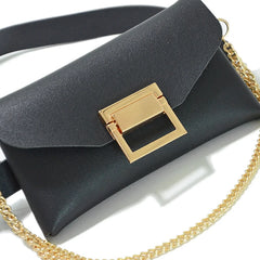 Snake Pattern Mini Shoulder Bag for Women Small Wallet Phone Waist Bag