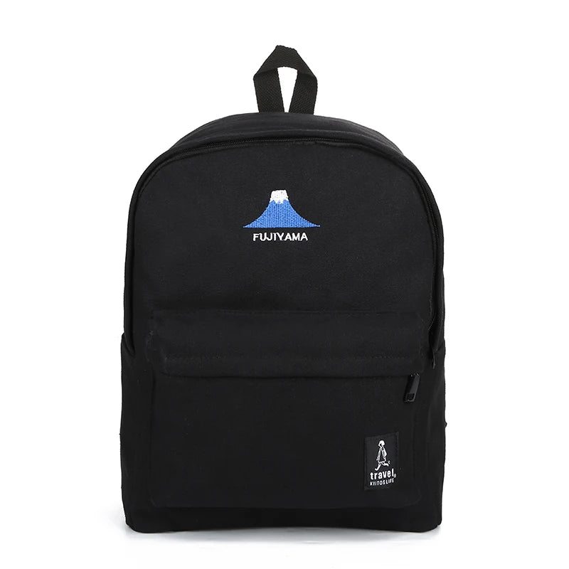 Canvas Backpack Anti-theft Travel Rucksack for Women