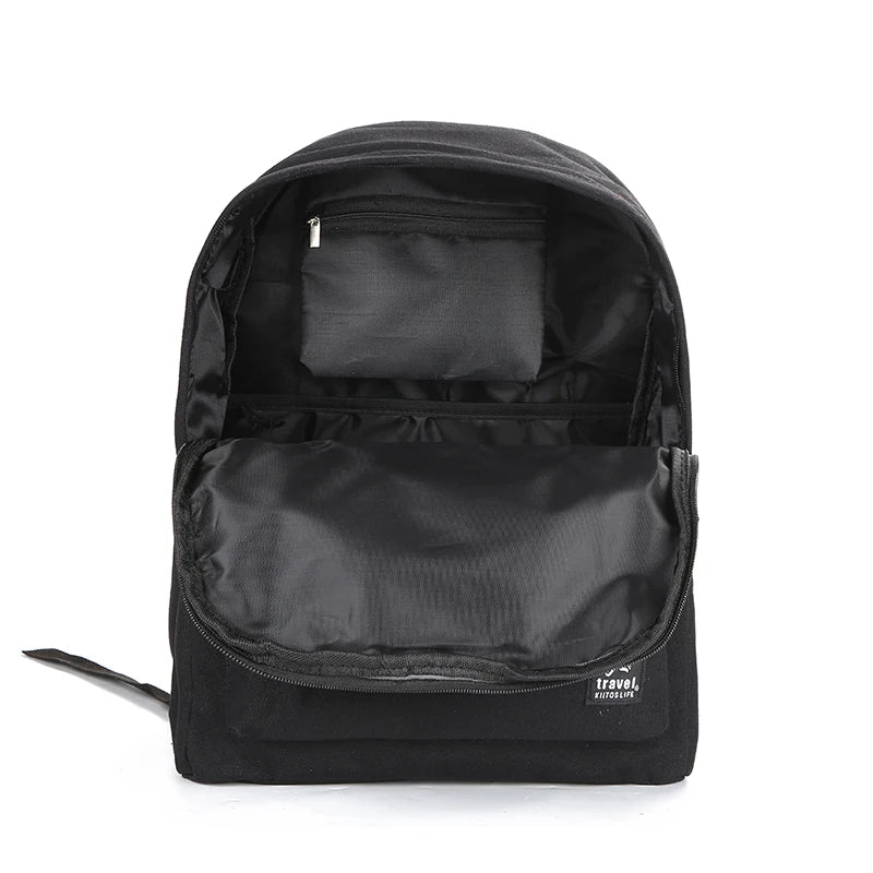 Canvas Backpack Anti-theft Travel Rucksack for Women