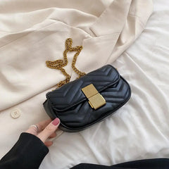 PU Leather Crossbody Bags for Women Chain Shoulder Bag Small Handbags SG8248