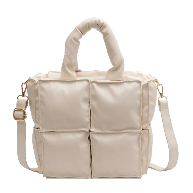 Fluffy Shoulder Crossbody Bag Vintage Messenger Tote