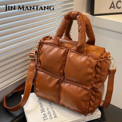 Fluffy Shoulder Crossbody Bag Vintage Messenger Tote