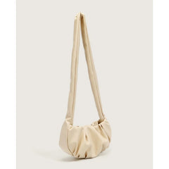 Pleated Handlebags PU Cloud Bag Armpit Bag Shopping Shoulder strap