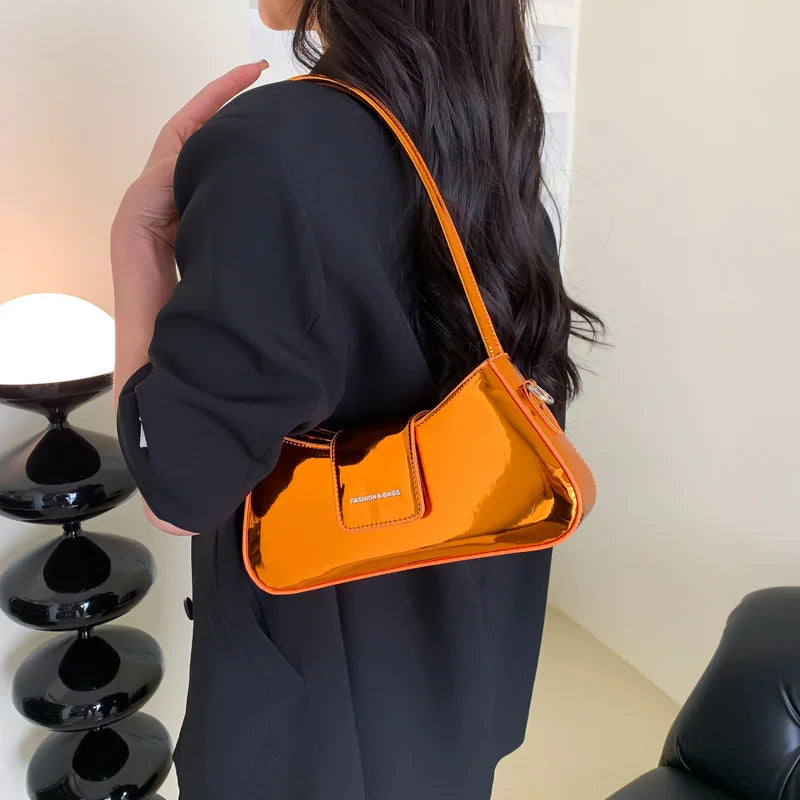Small PU Leather Shoulder Bag for Women Handbag