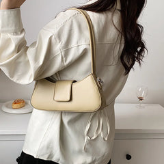 PU Leather Underarm Shoulder Bag Women Handbag Crossbody Side Bags