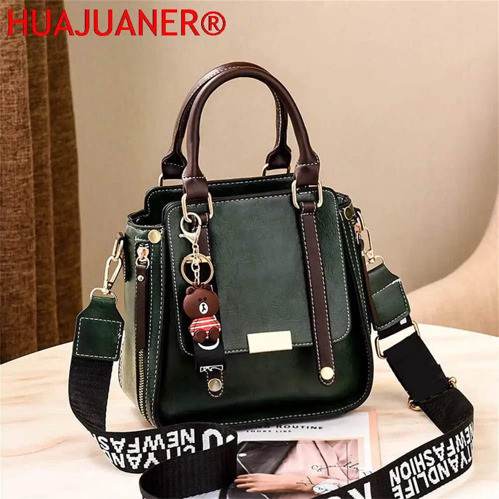 PU Leather Crossbody Totes Bag for Women