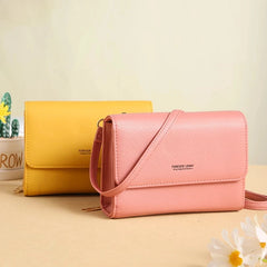 PU Leather Crossbody Bags For Women Handbags Shoulder Messenger Clutch