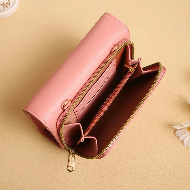 PU Leather Crossbody Bags For Women Handbags Shoulder Messenger Clutch
