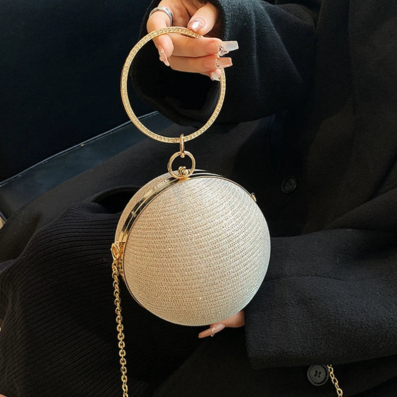 Retro Diamond Chain Bag Women's Handbag