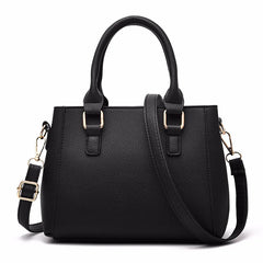 Women's Retro One Shoulder Crossbody Bag Large Capacity Handbag PU