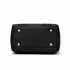 Women's Retro One Shoulder Crossbody Bag Large Capacity Handbag PU