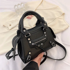 Rivet Crossbody Bag Women's Shoulder Messenger Purse Handbag