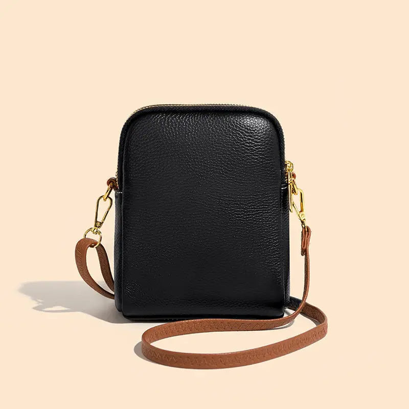 First Layer Cowhide Lady Bag Leather Crossbody Bag For Women