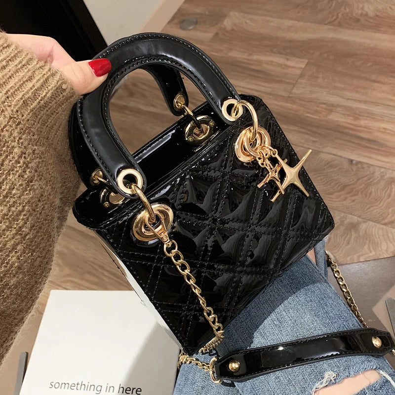 PU Leather Women's Handbag Chain Shoulder Messenger bags