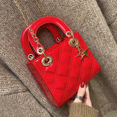 PU Leather Women's Handbag Chain Shoulder Messenger bags