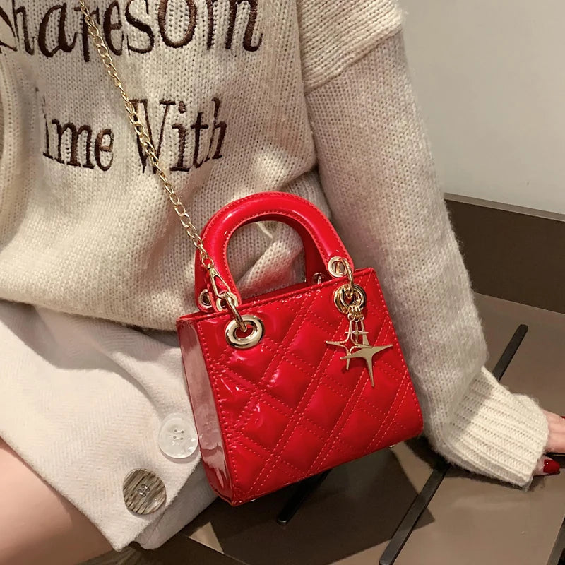 PU Leather Women's Handbag Chain Shoulder Messenger bags
